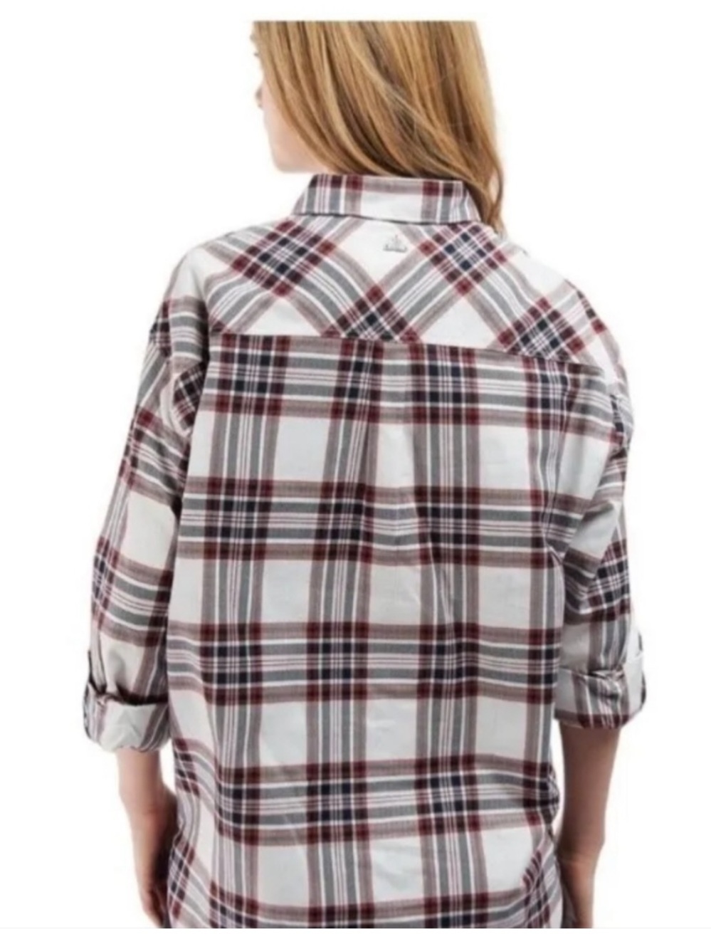 Barbour Women’s Size 6 Plaid Bethwin Long Sleeve Button Up Shirt